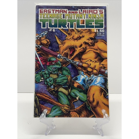 None Other - 1986 EASTMAN AND LAIRD'S TEENAGE MUTANT NINJA TURTLES #6 COMIC BOOK